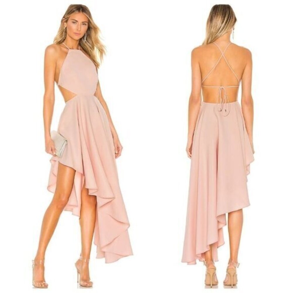Michael Costello x REVOLVE Clyde Dress - Blush